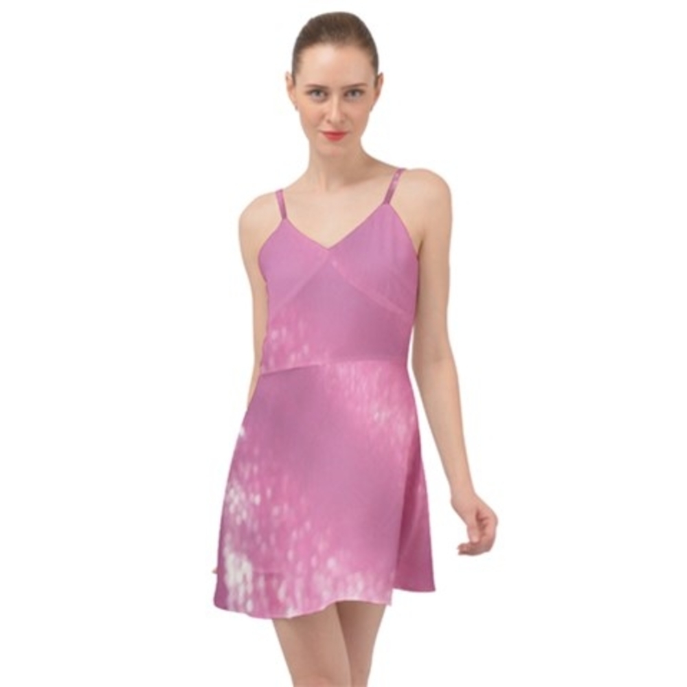 Pink Women's Sleepwear Dress